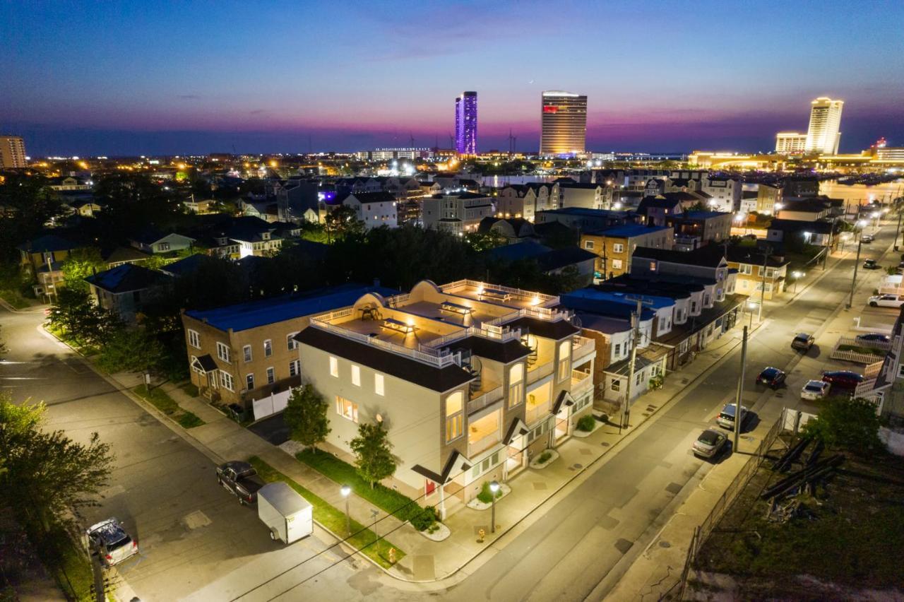 ❤️ The Top End Townhomes With Stunning Views On One-Of-A-Kind Rooftop Deck! Wow! Atlantic City Buitenkant foto